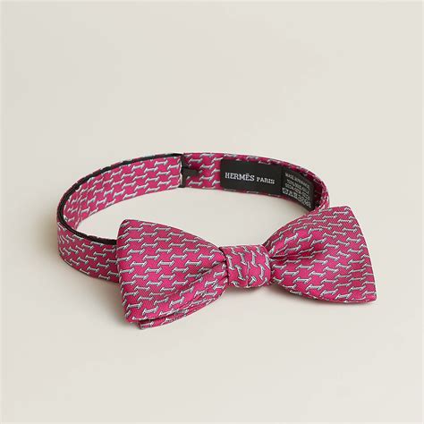 hermes red bow tie|hermes bow ties for men.